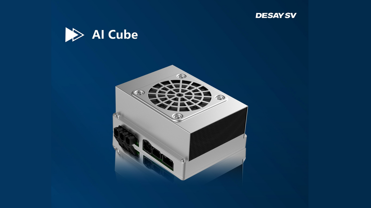 Desay SV launches AI Cube - a computing terminal for robotics